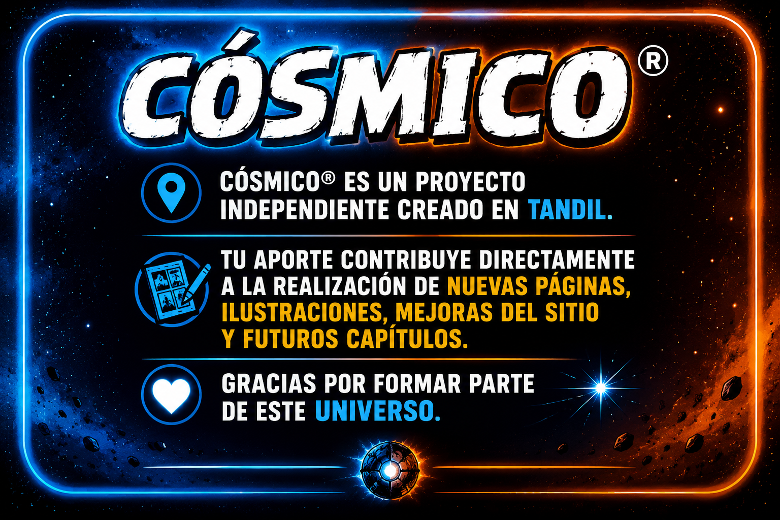 Apoyar el proyecto